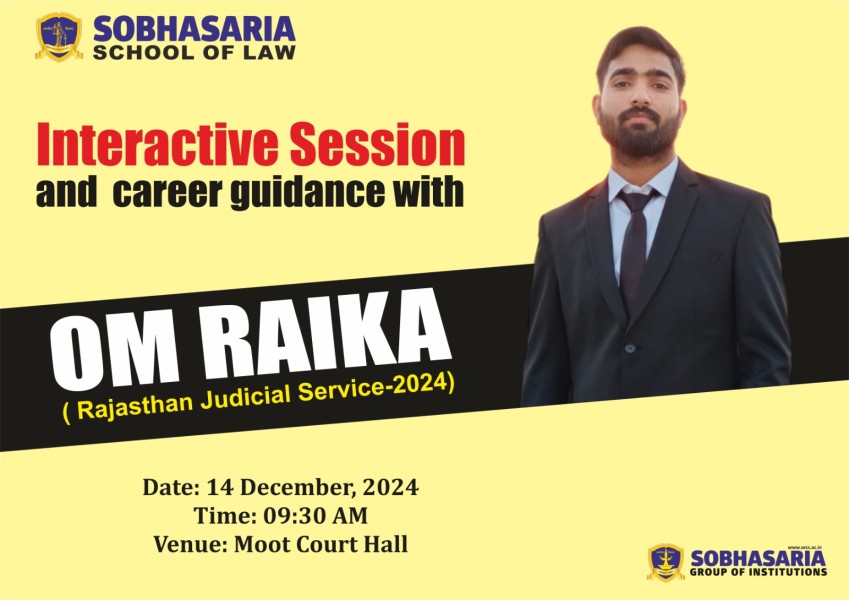 Interactive Session and Career Guidance Session